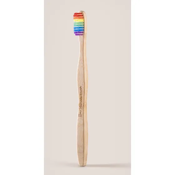 Humble Brush Bambus Zahnbrste Erwachsene Soft Regenbogen