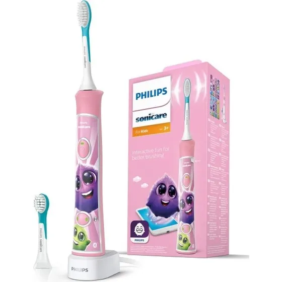 Philips Sonicare For Kids HX6352/42 Rosa, 2 Aufstze