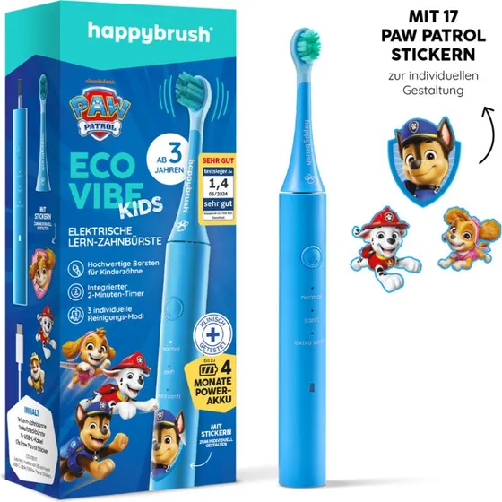 happybrush ECO VIBE Kids Paw Patrol blau