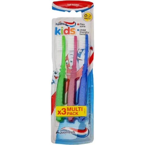 Aquafresh Kids Toothbrush Soft 3 Stk.