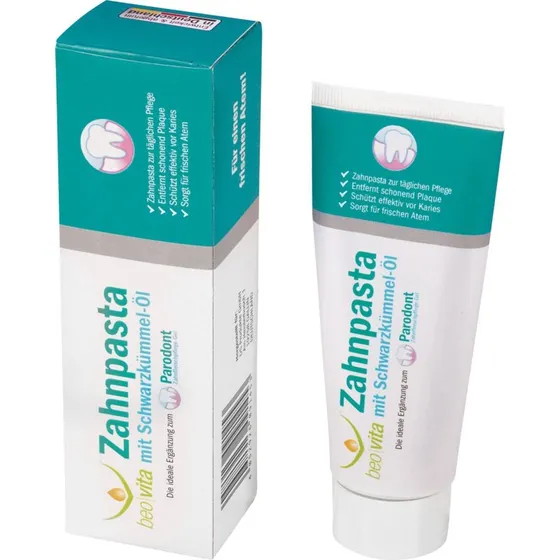 Beovita Zahnpasta mit Schwarzkmmell 75 ml