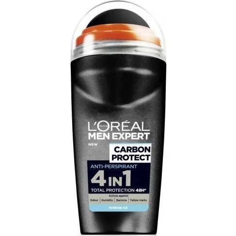 L'Oréal Men Expert Carbon Protect 4-in-1 Antitranspirant Roll-On 50 ml