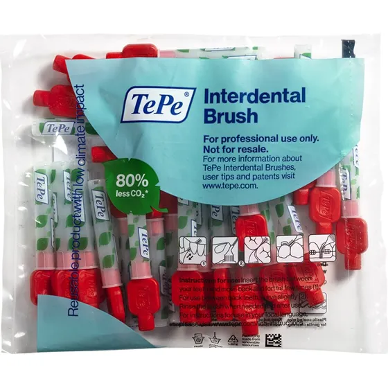 TePe Interdentalbürsten Original 0,5 mm rot, 25 Stück