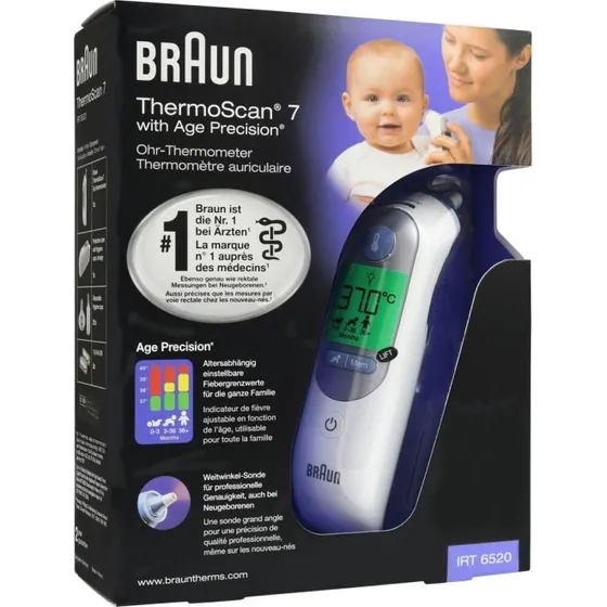 Braun ThermoScan 7 IRT6520 Ohrthermometer