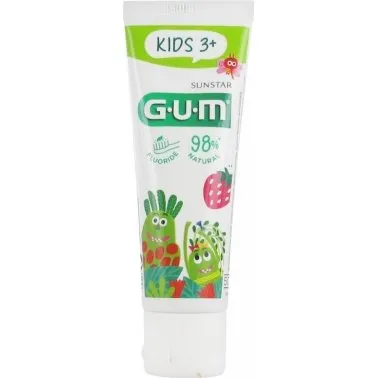 GUM KIDS Zahngel Erdbeere 50 ml