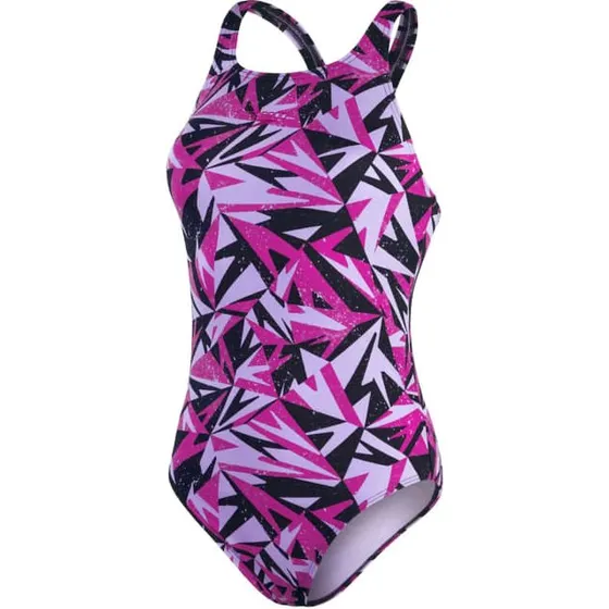 Speedo Hyperboom Medalist Badeanzug Damen Violett