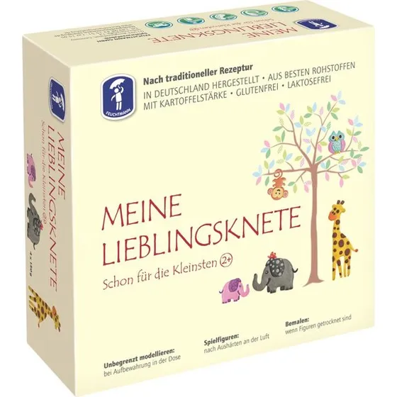 Feuchtmann Meine Lieblingsknete 4 Farben  150g