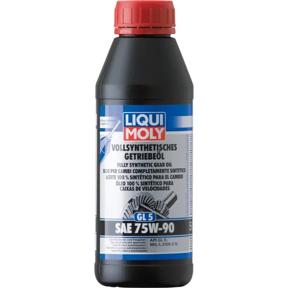 LIQUI MOLY Vollsynthetisches Getriebel GL5 SAE 75W-90 500 ml