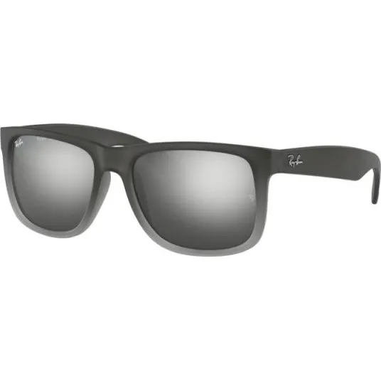 Ray-Ban Justin RB4165 852/88 Grau Rechteckig