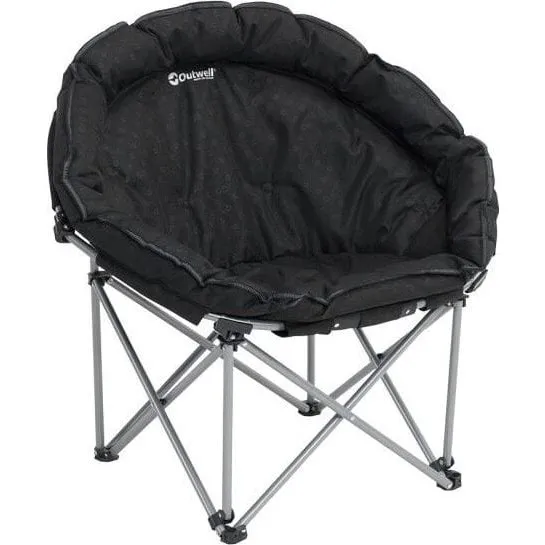 Outwell Casilda Schwarz Campingstuhl mit Polsterung