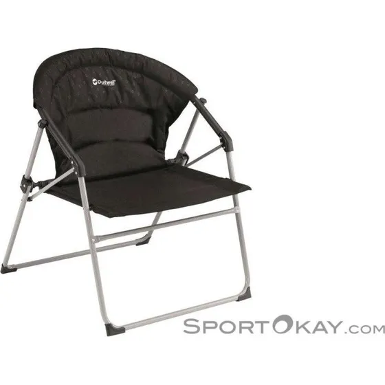 Outwell Campana Klappstuhl schwarz