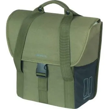 Basil Go 16L Einzeltasche dunkelgrün