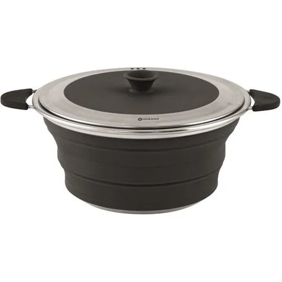 OUTWELL Collaps Pot faltbarer Kochtopf 2,5 L schwarz