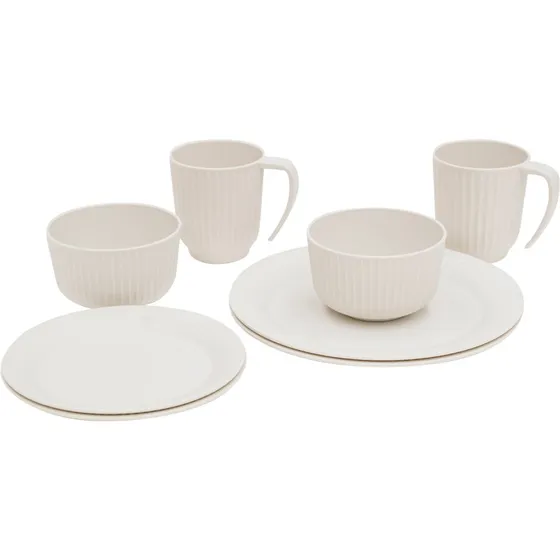 Outwell Delish Geschirrset 2 Pers. Sandstone