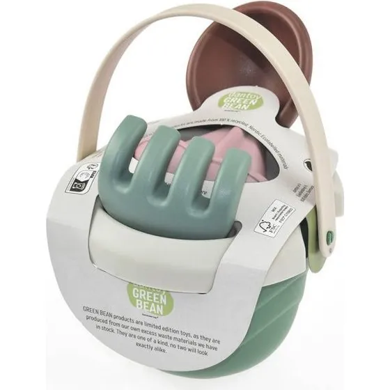 Green Bean Eimerset 5-teilig, recycelter Kunststoff, ab 1 Jahr