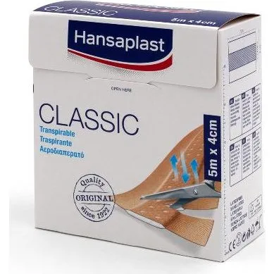 Hansaplast Classic Wundschnellverband 5 m x 4 cm