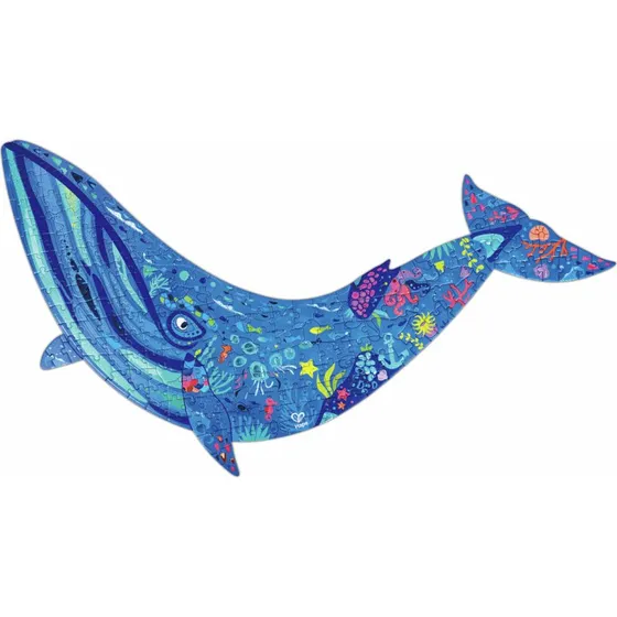 Hape Konturenpuzzle Meerestiere 200 Teile