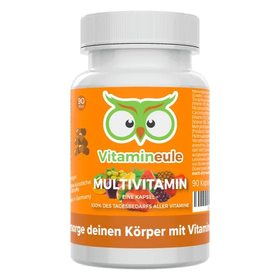 Vitamineule Multivitamin Kapseln, 90 St. (36 g)  1 Kapsel/Tag
