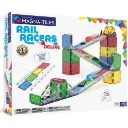 Magna-Tiles Rail Racers Deluxe 90 Teile
