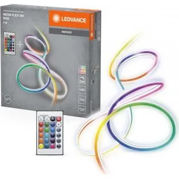 LEDVANCE Neon Flex 2m RGB USB mit Fernbedienung