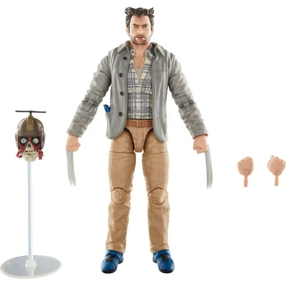 Hasbro Marvel Legends Headpool mit Logan (15 cm)