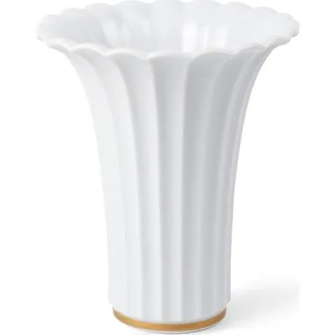 Royal Copenhagen Weihnachtsvase Goldrand 23 cm