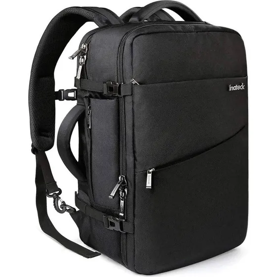 inateck Notebook-Rucksack 15,6-17 Zoll 40L schwarz BP03001