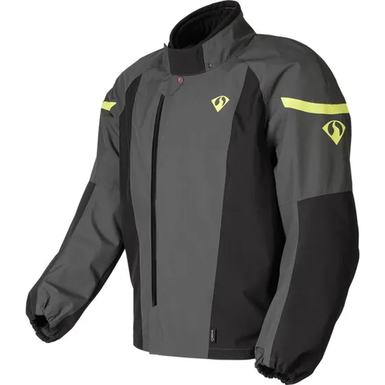 Stadler Stormy GTX Regenjacke Grau-Schwarz