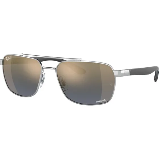 Ray-Ban RB 3701 003/J0 59 Poliertes Silber