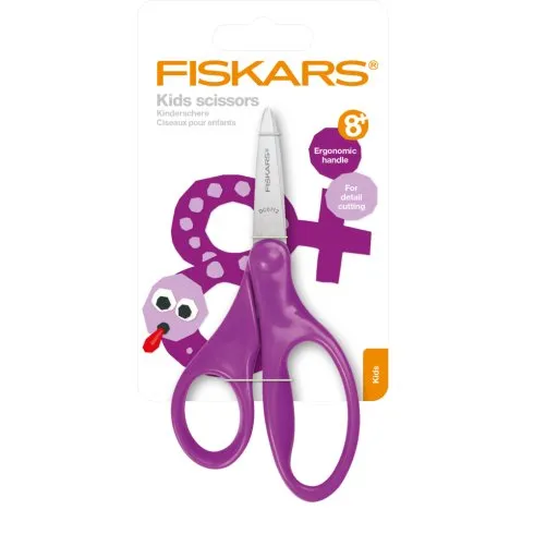 Fiskars Kinderschere Purple 15 cm ab 8 Jahren