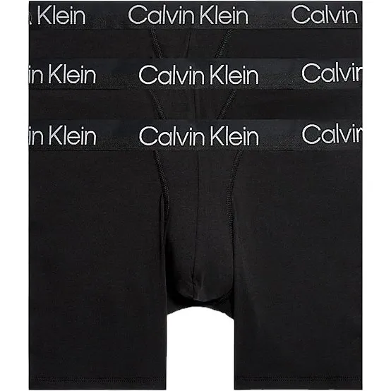 Calvin Klein Boxer Briefs Schwarz 3er Set