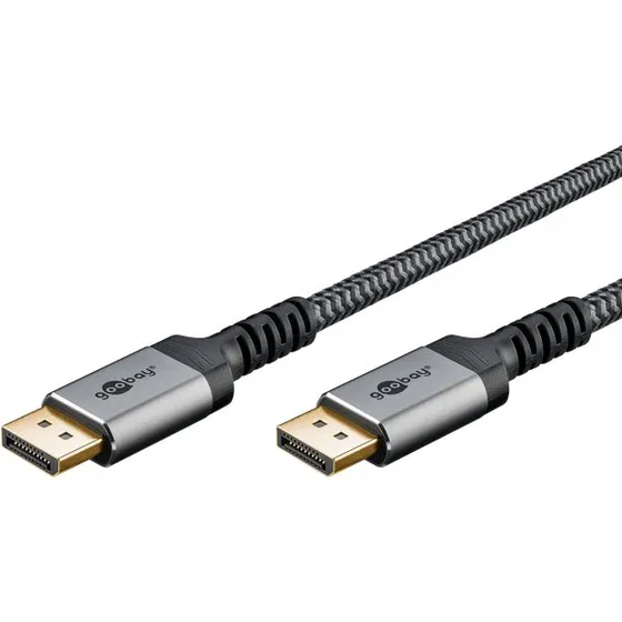 Goobay DisplayPort 1.4 Kabel 8K 60 Hz schwarz