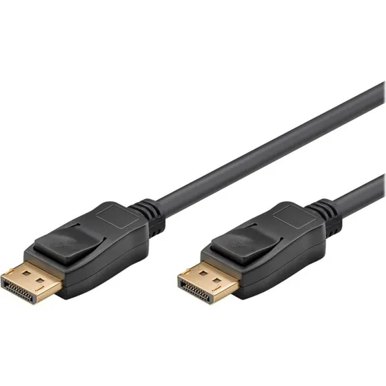 Goobay DisplayPort 1.2 3 m vergoldet 4K