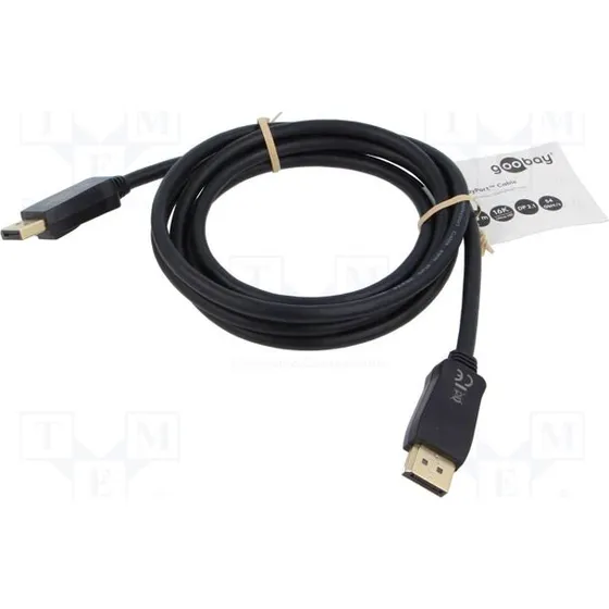 Goobay 74752 DisplayPort 2.1 Kabel 2m schwarz