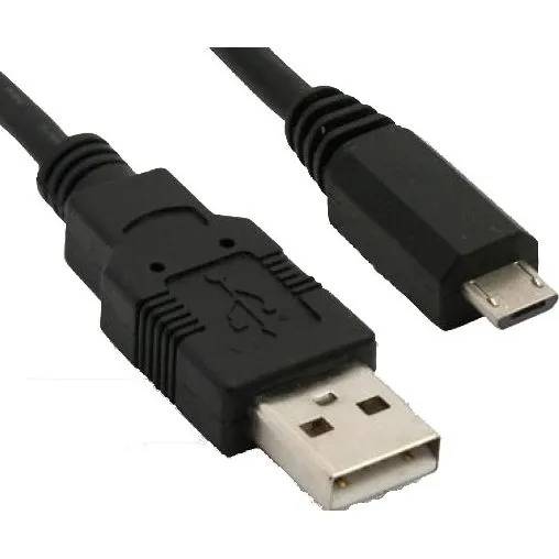 GOOBAY USB 2.0 Kabel USB-A zu Micro-USB, 0,3 m, schwarz