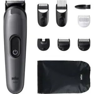 Braun AIO3540 Series 3 All‑in‑One Haarschneider 8‑in‑1, 50 Min