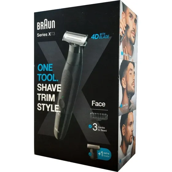 XT Series 3 Herren-Trimmer & Krperrasierer (4D-Klinge)