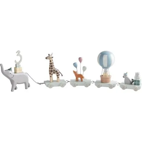 Sebra Geburtstagszug aus Holz World of Sebra