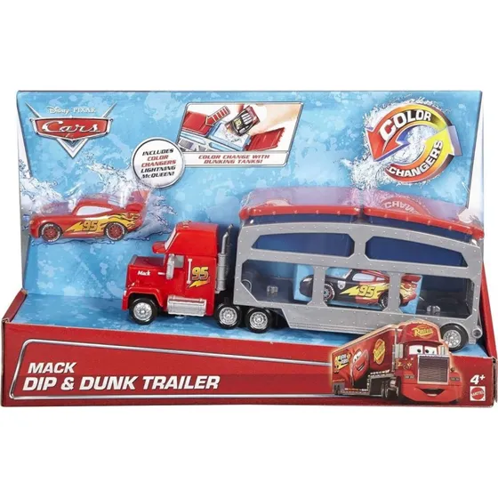 Mattel CKD34 Disney Pixar Cars Mack Farbwechsel-Station