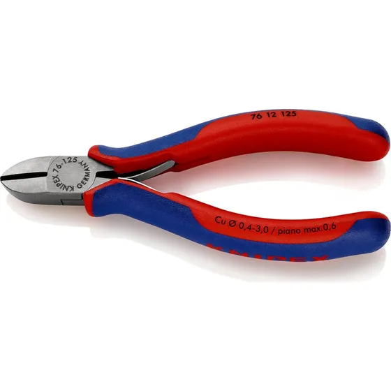 Knipex Elektromechaniker-Seitenschneider 7612125 125 mm