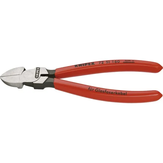 Knipex 7251-160 Glasfaser-Seitenschneider 160 mm
