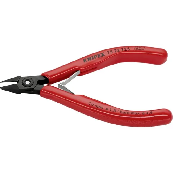 KNIPEX 75 22 125 Elektronik-Seitenschneider 125 mm