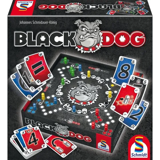 Black DOG Spiel Drehrad fr 2-4 Spieler
