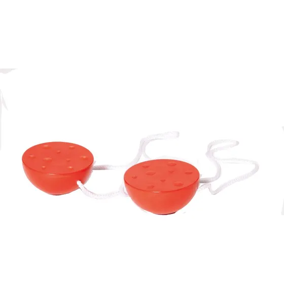 Gonge Halbkugelstelzen, 1 Paar, rot, ab 5 Jahren