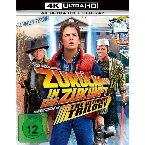 Zurck in die Zukunft - Trilogie 4K Ultra HD + 3 Blu-rays