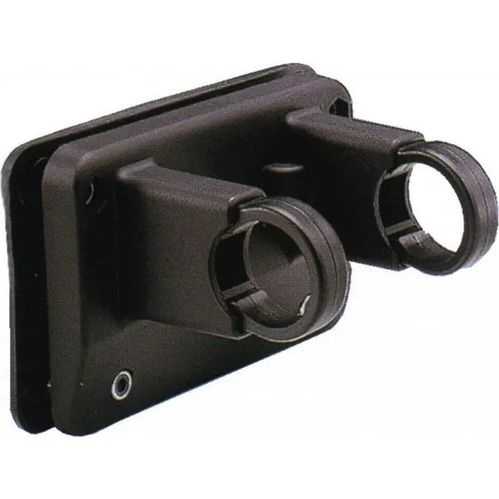 KLICKfix Festkorbhalter schwarz, 22-26 mm