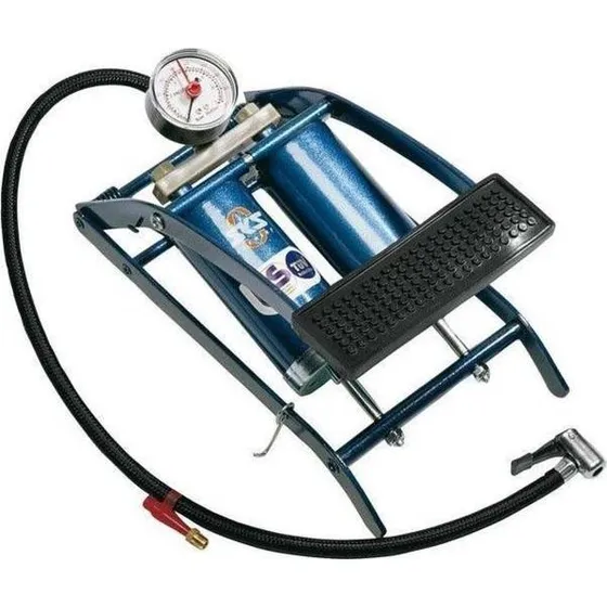 SKS Twin Air Doppelzylinder-Tretpumpe mit Manometer