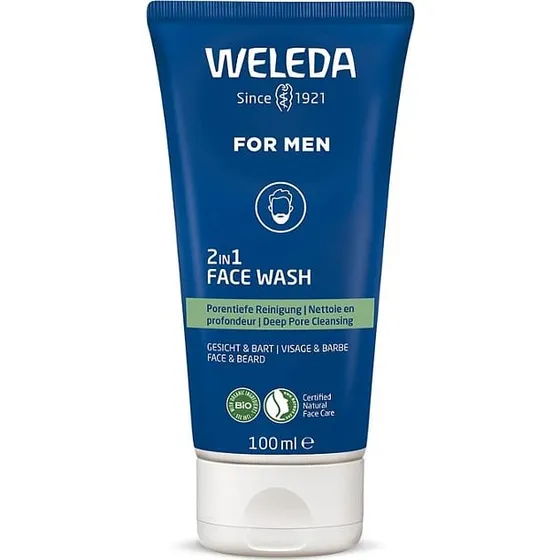 Weleda For Men 2in1 Face Wash 100ml