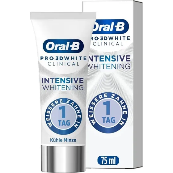 Oral-B Pro 3D White Clinical Intensive Whitening, Süße Minze, 75 ml