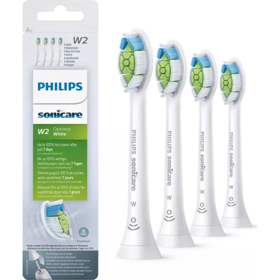 Philips Sonicare Optimal White HX6062/87 Brstenkpfe Wei (2er-Pack)
